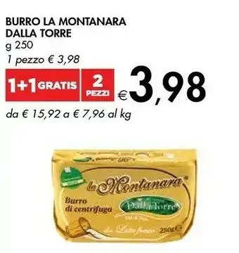 Bennet Dalla Torre Burro La Montanara Dalla Torre offerta