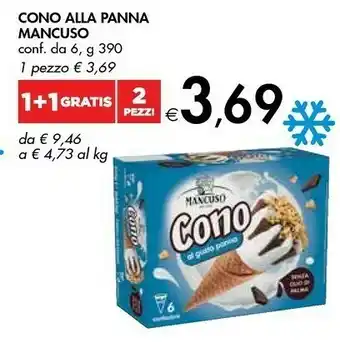 Bennet Mancuso Cono Alla Panna offerta