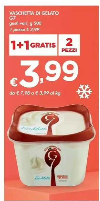 Bennet G7 - Gelato Al Gusto Yogurt 500 G(ml) offerta