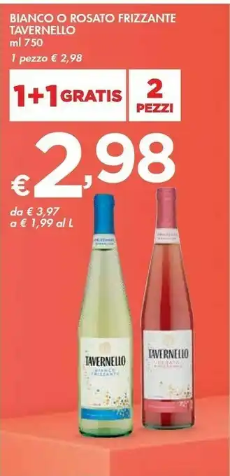 Bennet Tavernello Vino Rosato Frizzante 750 G(ml) offerta