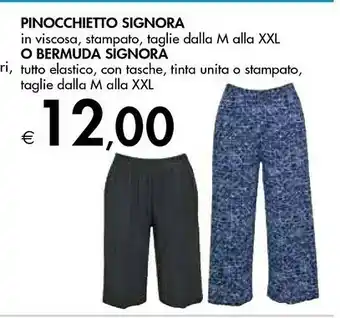 Bennet Pinocchietto Signora/ Bermuda Signora offerta