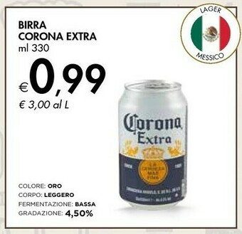Bennet Corona Extra Birra offerta