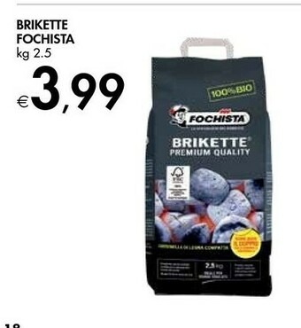 Bennet Brikette Fochista offerta