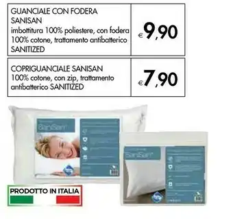 Bennet Sanisan Guanciale Con Fodera offerta