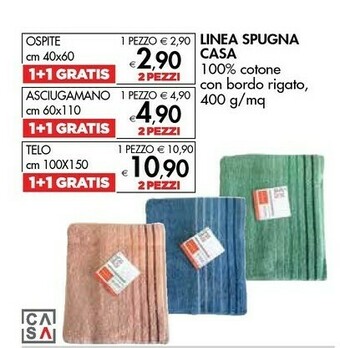 Bennet Linea Spugna Casa offerta