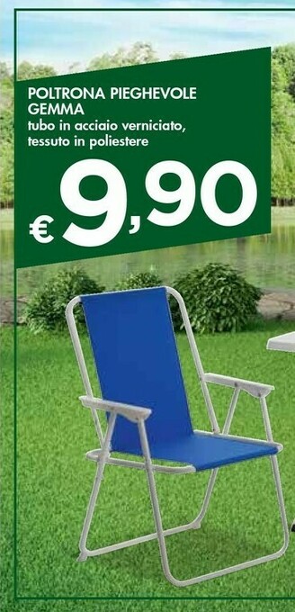 Poltrona Pieghevole Gemma