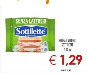 Conad Mondelez Sottilette Senza Lattosio offerta