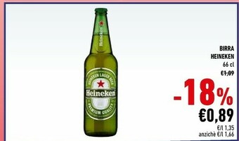 Conad Heineken Birra 660 G(ml) offerta