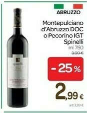 Carrefour Spinelli Montepulciano d'Abruzzo offerta