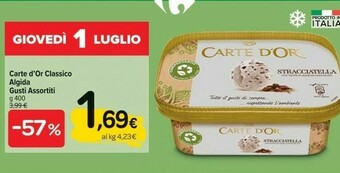 Carrefour Algida Gelati algida offerta