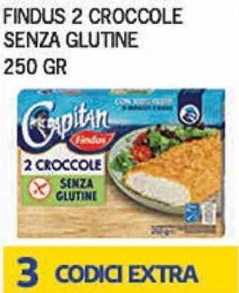 Supermercato Pollio Findus 2 Croccole Senza Glutine 250 gr offerta