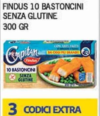 Supermercato Pollio Findus 10 Bastoncini Senza Glutine 300 gr offerta