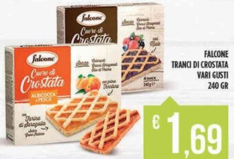 Falcone Tranci di Crostata vari gusti 240 gr