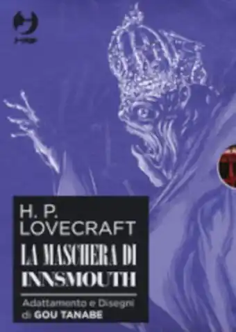 La maschera di innsmouth da h. p. lovecraft. collection box. 1-2.