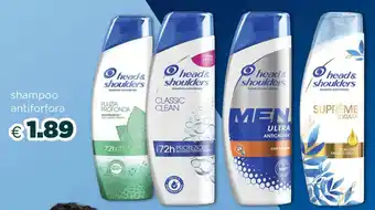 Acqua & Sapone Head & Shoulders Shampoo antiforfora offerta