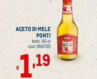 Metro Ponti Aceto offerta