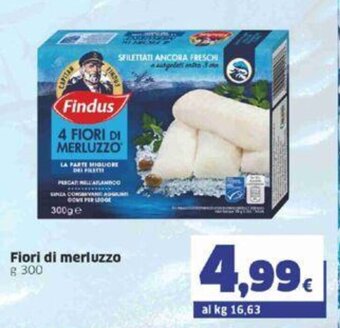 Sigma Findus Fiori di merluzzo g 300 offerta