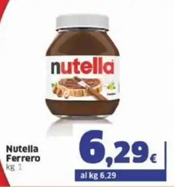 Sigma Nutella Ferrero kg 1 offerta
