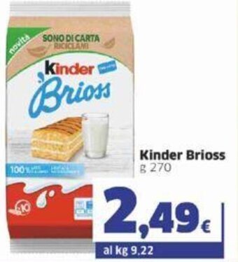 Sigma Kinder Brioss g 270 offerta