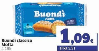 Sigma Motta buondì classico g 198 offerta