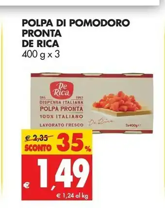 De rica Polpa Pronta 400 G(ml)