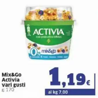 Sigma Activia Mix&Go g 170 offerta
