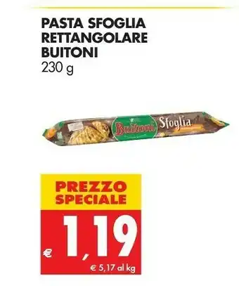 Tigros Buitoni La Sfoglia Rettangolare offerta