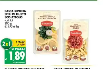 Tigros Scoiattolo Ravioli Ricotta E Spinaci 250 G(ml) offerta