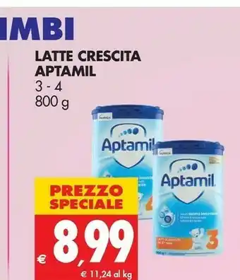 Aptamil Latte Crescita