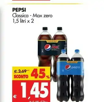 Tigros Pepsi 1500 G(ml) offerta