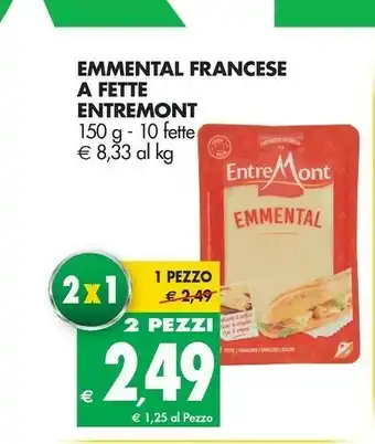 Tigros Entremont Entremtal Francese A Fette offerta