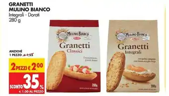 Tigros Mulino Bianco Granetti Classici 280 G(ml) offerta