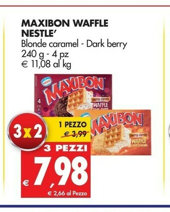 Tigros Nestlè Maxibon Waffle offerta