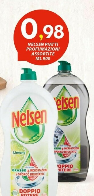 Vivo Supermercati Nelsen Detersivo piatti offerta