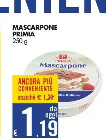 Tigros Primia Mascarpone offerta