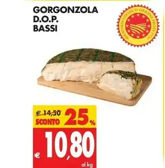 Tigros Tigros Gorgonzola Dop Bassi offerta