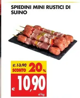 Tigros Tigros Spiedini Mini Rustici Di Suino offerta