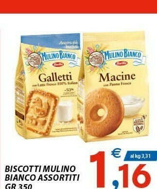 Vivo Supermercati Mulino Bianco Biscotti Mulino bianco offerta