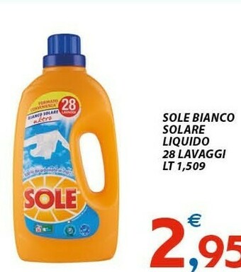 Vivo Supermercati Sole Detersivo lavatrice offerta