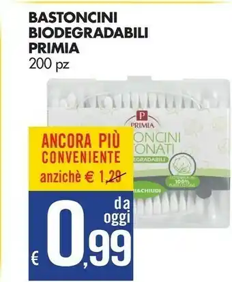 Tigros Primia Bastoncini Biodegradabili offerta
