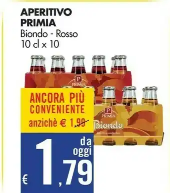 Tigros Primia Aperitivo Biondo offerta