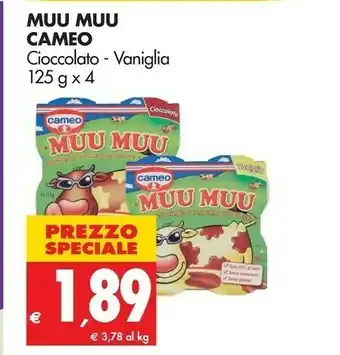 Tigros Cameo Muu Muu Cioccolato offerta