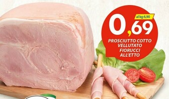 Vivo Supermercati Fiorucci Prosciutto cotto offerta