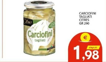 Vivo Supermercati Citres Carciofini sott'olio offerta