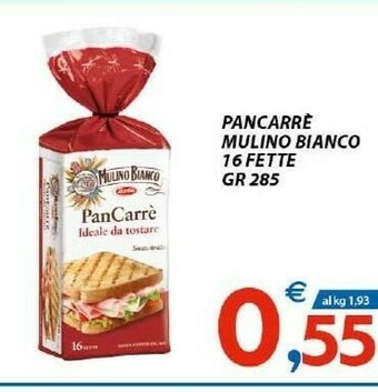 Vivo Supermercati Mulino Bianco Pancarrè offerta