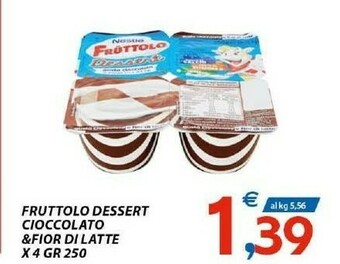 Vivo Supermercati Nestlè Fruttolo offerta