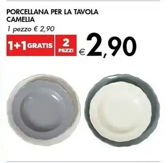 Bennet Camelia Porcellana Per La Tavola offerta