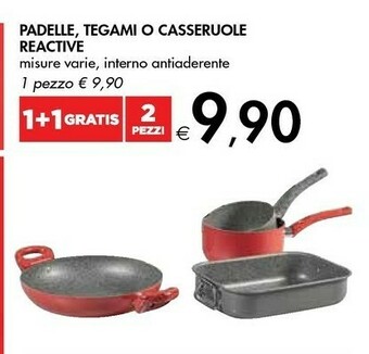 Bennet Padelle, Tegami O Casseruole Reactive offerta