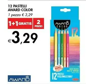 Bennet Award Color 12 Pastelli offerta