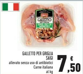 Conad Galletto Carne offerta
